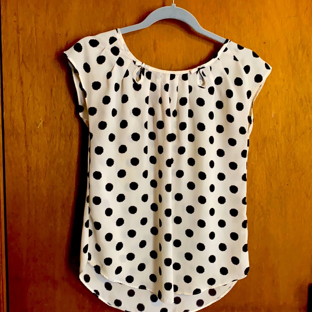 Cap sleeve blouse